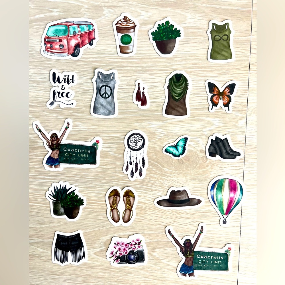 Coachella Sticker Pack